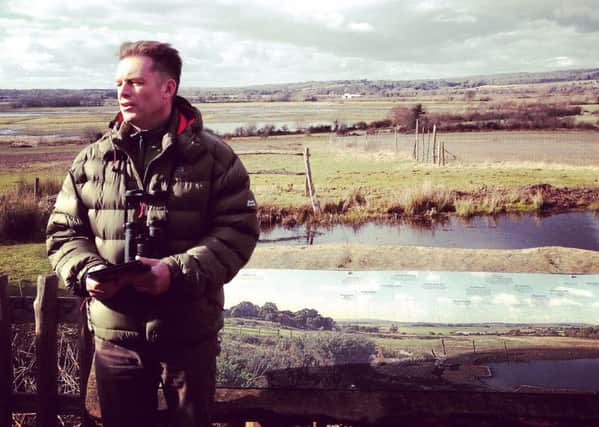 Chris Packham at Pulborough SUS-150224-151835001