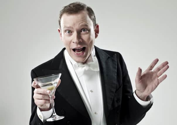 Robert Webb as Bertie Wooster. Picture by Uli Weber