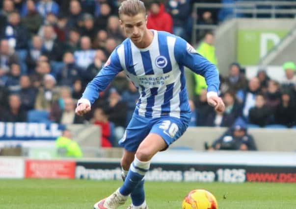 Albion defender Joe Bennett. Picture by Angela Brinkhurst