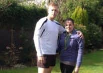 Former soldier Shaun Sullivan is running the London Marathon for Leukaemia Care - photo contributed