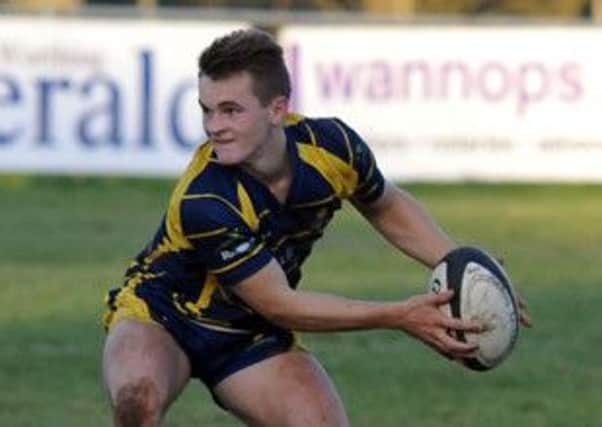 Raiders' Calum Waters in action