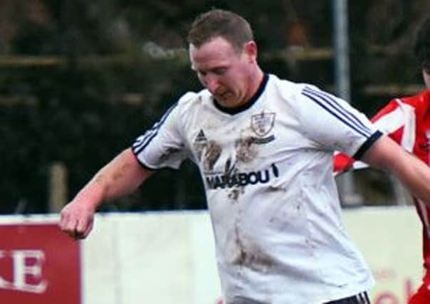 Andy Atkin is unavailable for Bexhill United's visit from Storrington tomorrow. Picture by Liz Pearce (SUS-150214-180718008)