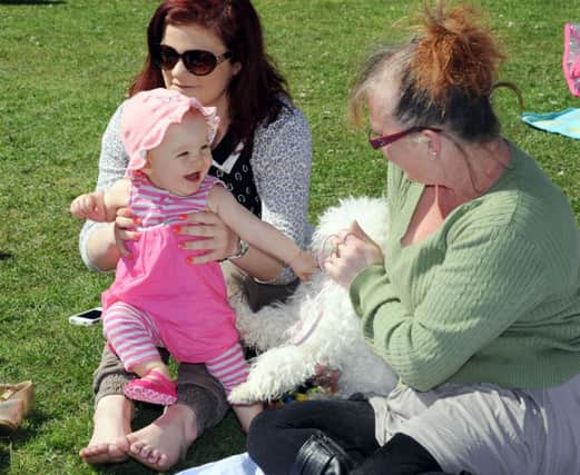 Fun and games at the park at a previous fun day