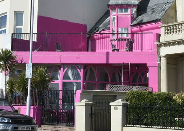 The historic lifeboat house in Marine Parade