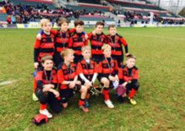 Heath Under 10s at Welford Road, Leicester