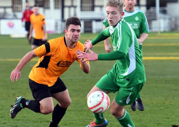 George Landais scored twice in Golds' win at Broadbridge Heath