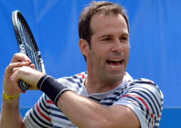 Greg Rusedski at the AEGON Eastbourne International 2014