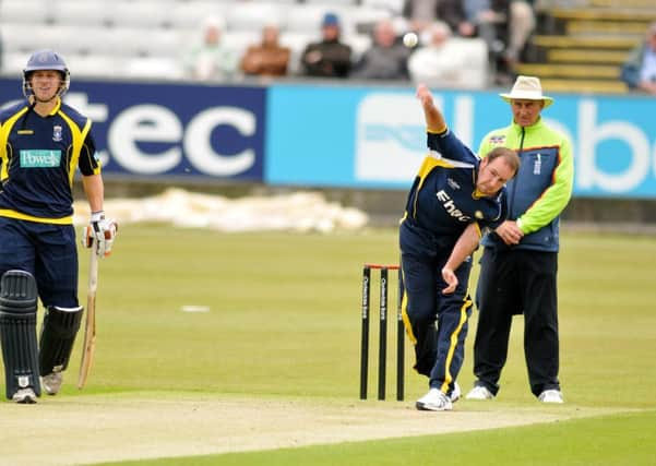 Durham opening bowler Chris Rushworth in action. ENGPPP00220110515195335