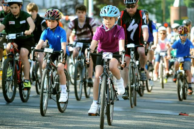 Greater Haywards Heath Bike Ride Sunday 18th May 2014. Pic Steve Robards SUS-140519-100812001