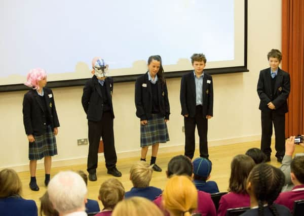 Literary workshop at Cranleigh Prep School SUS-150430-122153001