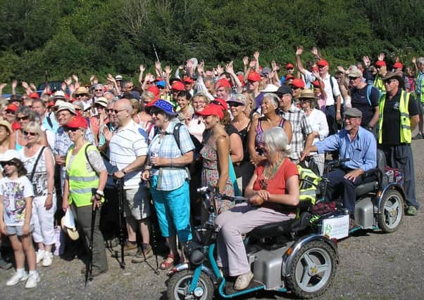 The start of a previous Riverside Walk which is set to return this July SUS-150515-094503001