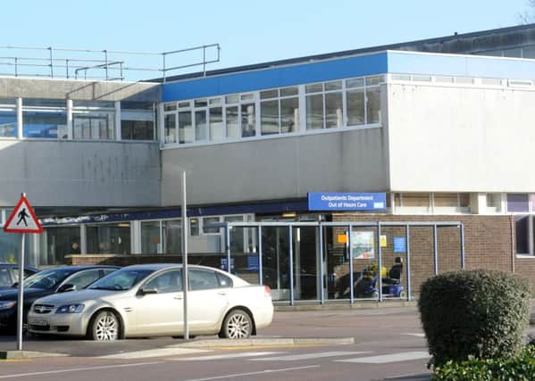 Out patients, St Richard's Hospital