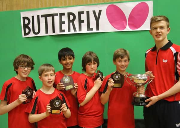 Southwater Junior Academy final team winners