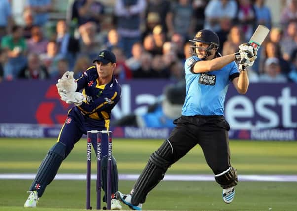 Luke Wright in action at The BrightonandHoveJobs.com County Ground last summer SUS-150225-163607001