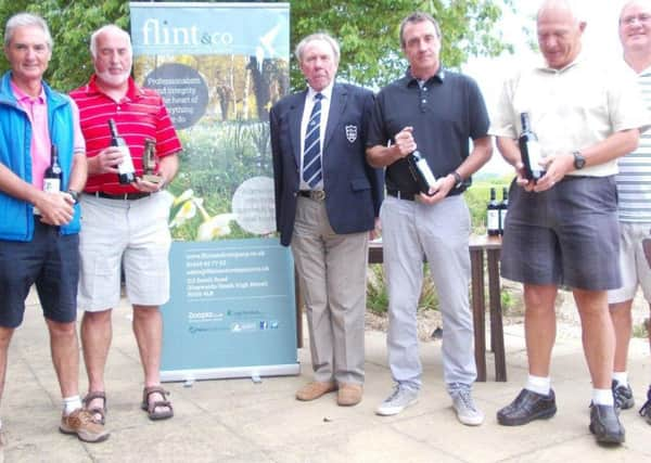 Team Warrener with Club Captain JIm Beecham