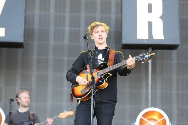 Chart-topper George Ezra thrilling the crowds  PHOTO: Eddie Mitchell