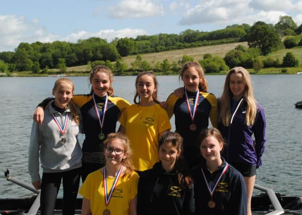 Ardingly Rowing Club's junior squad