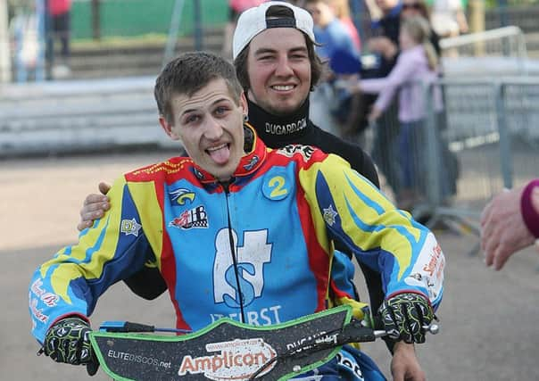 Eastbourne Eagles celebrate