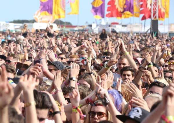 The sun beats down on Wild Life revellers    Picture: Eddie Mitchell