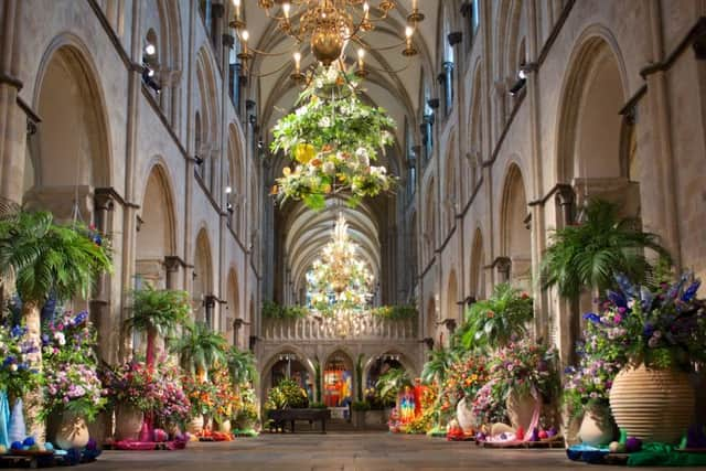 The Festival of Flowers attracts around 15,000 people