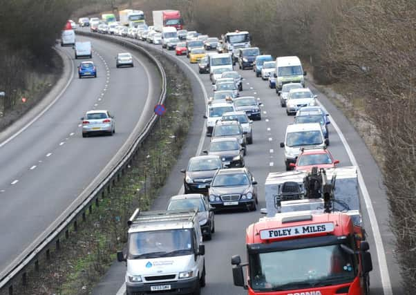 The A27 between Chichester and Havant