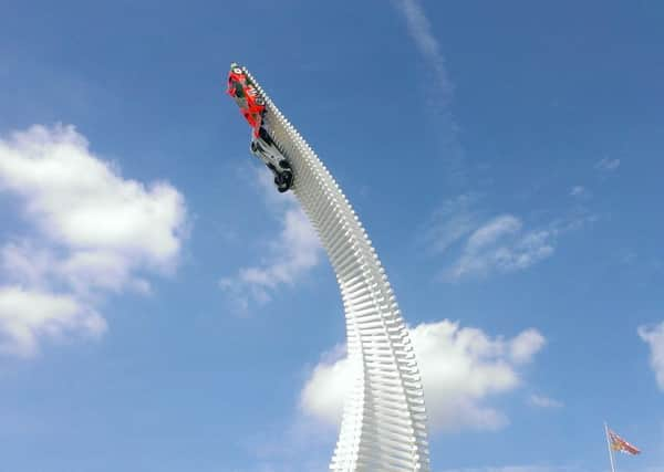 The Goodwood Festival of Speed 2015 sculpture SUS-150625-152850001