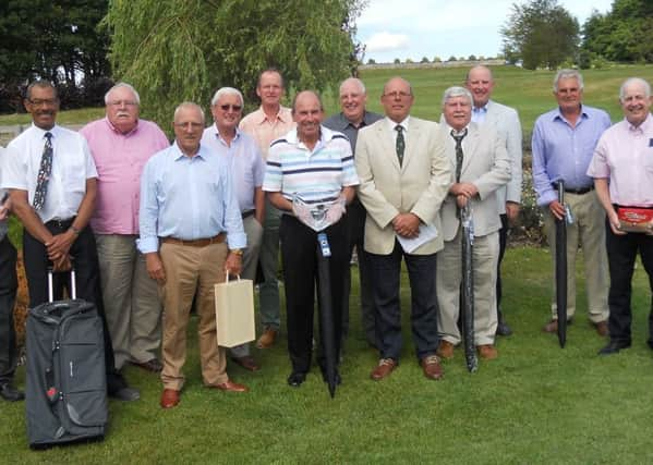 Cowdray seniors' open prizewinners