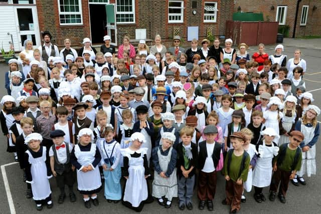 Colgate School special week of celebrations. This year; the school will celebrate 150 years of the school being in Colgate and 100 years on their existing site. Pic Steve Robards SR1516384 SUS-150715-102938001