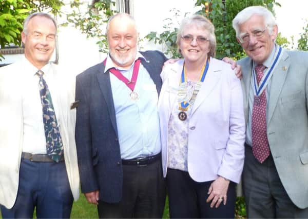 Rotary President Pippa Davies