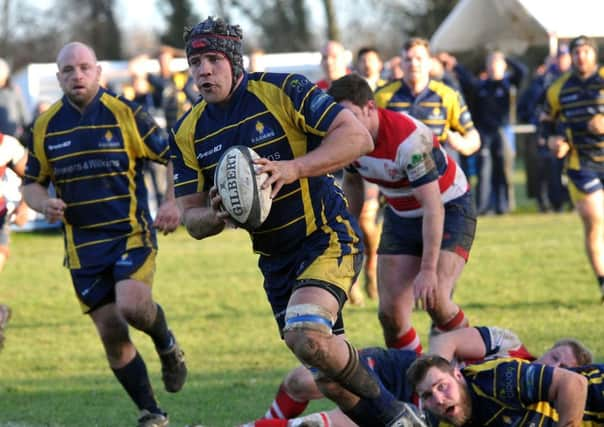 Worthing Raiders Jamie Redmayne won the Samsung try of the season award