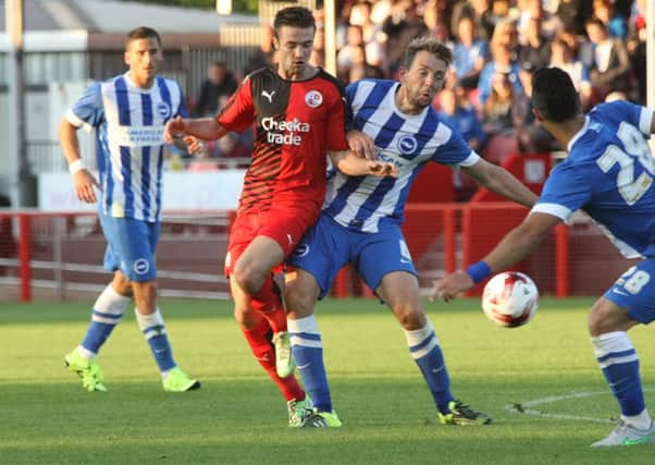 DM1518118a.jpg Football. Crawley Town v Brighton nd Hove Albion. Photo by Derek Martin SUS-150723-011425008