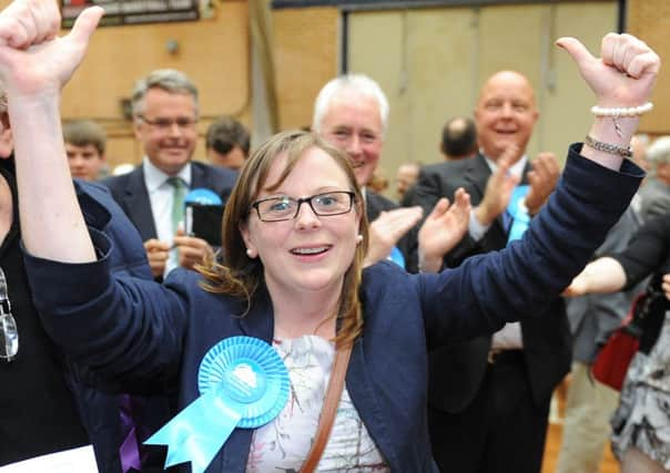 WH 230514 Adur and Worthing local elections count. Louise Murphy. Photo by Derek Martin. SUS-140524-004532001