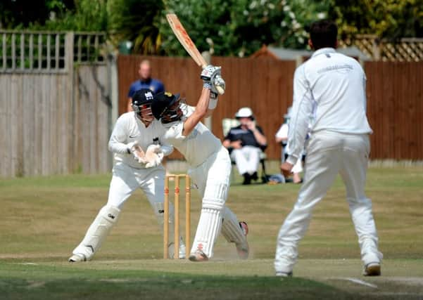 Roffey v Eastbourne (batting). Callum Jackson . Pic Steve Robards SR1517957 SUS-151008-175214001