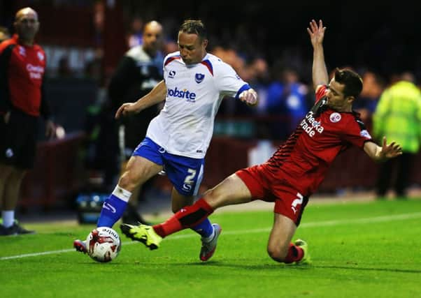 Ben Davies came off injured against Crawley in midweek Picture: Joe Pepler