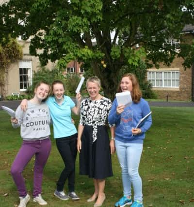 GCSE celebrations at Farlington School