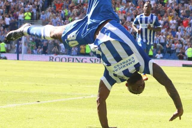 Action from Albion's match with Blackburn. By Angela Brinkhurst