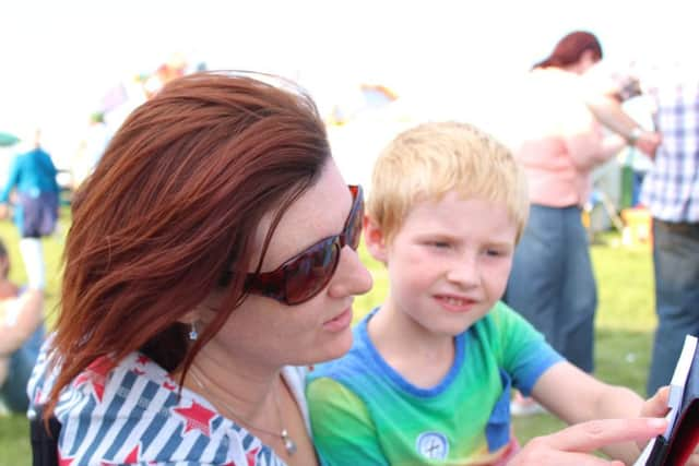 Gina Stainer at the Shoreham Airshow