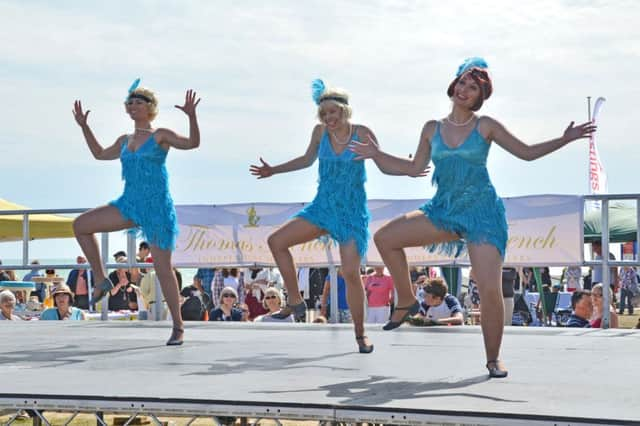 The Savoy Kicks at Bexhill Roaring 20s. Picture by Stephen Curtis