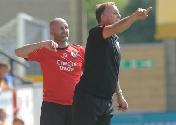 Cambridge V Crawley 22/8/15 (Pic by Jon Rigby) SUS-150822-204321008