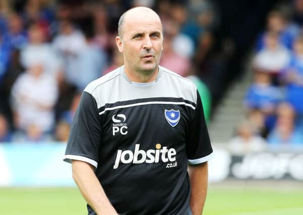 Pompey boss Paul Cook. Picture: Joe Pepler