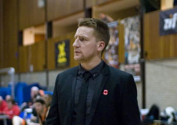 Thunder head coach Daniel Hildreth