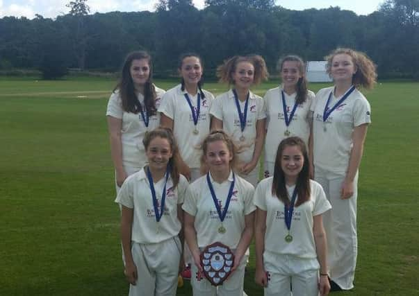 Cuckfield U15 Girls County Champions 2015