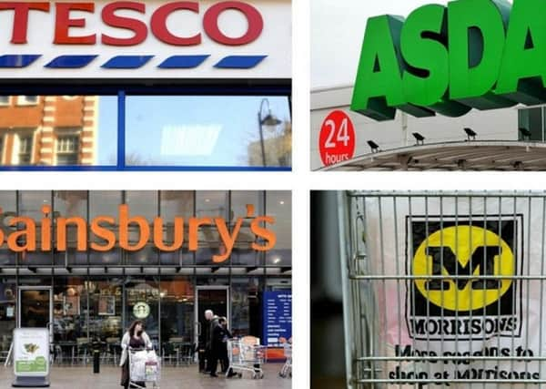 From October, all large shops across England will have to charge for all single use plastic carrier bags. Image: PA Wire