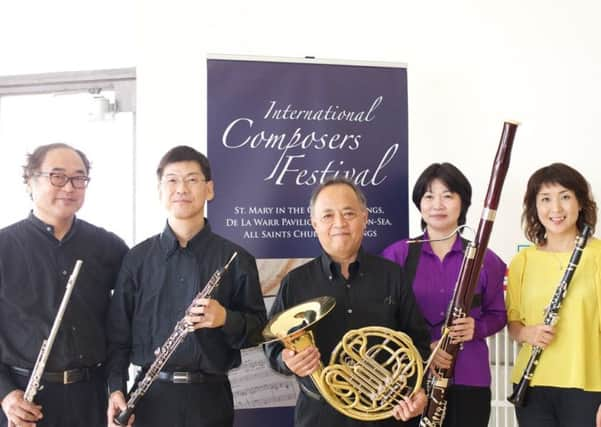 Danzi Quartet at the DLWP for pop-up concert ahead of International Composers Festival