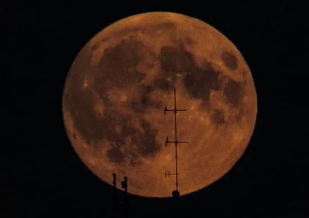 Christine Bien's picture of the moon at 4.30am on September 28