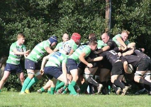 Burgess Hill v Folkestone. Picture by Steve Blanthorn