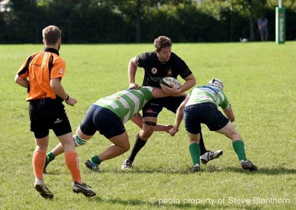 Burgess Hill v Folkestone. Picture by Steve Blanthorn