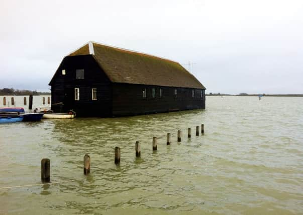 High tide in Bosham. Picture by Matt Crookes