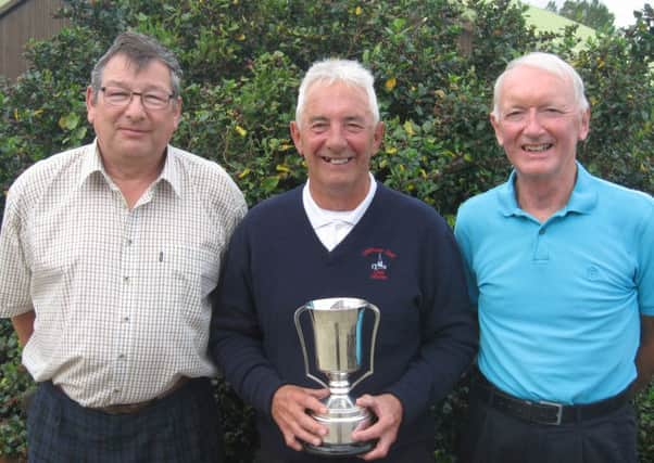 Dave Wren with the Venables Cup