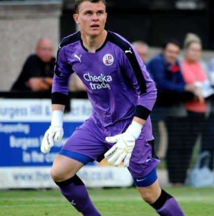 Burgess Hill v Crawley Town. Callum Preston. Pic Steve Robards SR1516627 SUS-150716-171759001